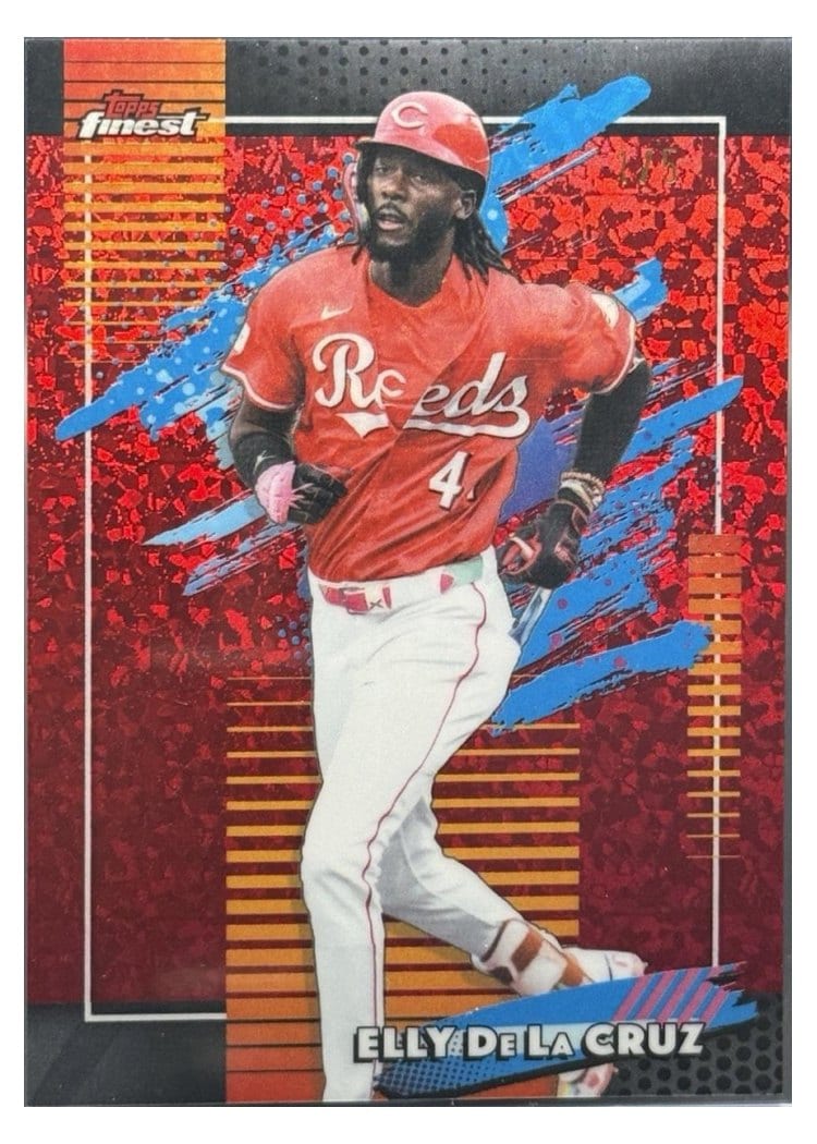 2026 Topps Finest Elly De La Cruz #162 card