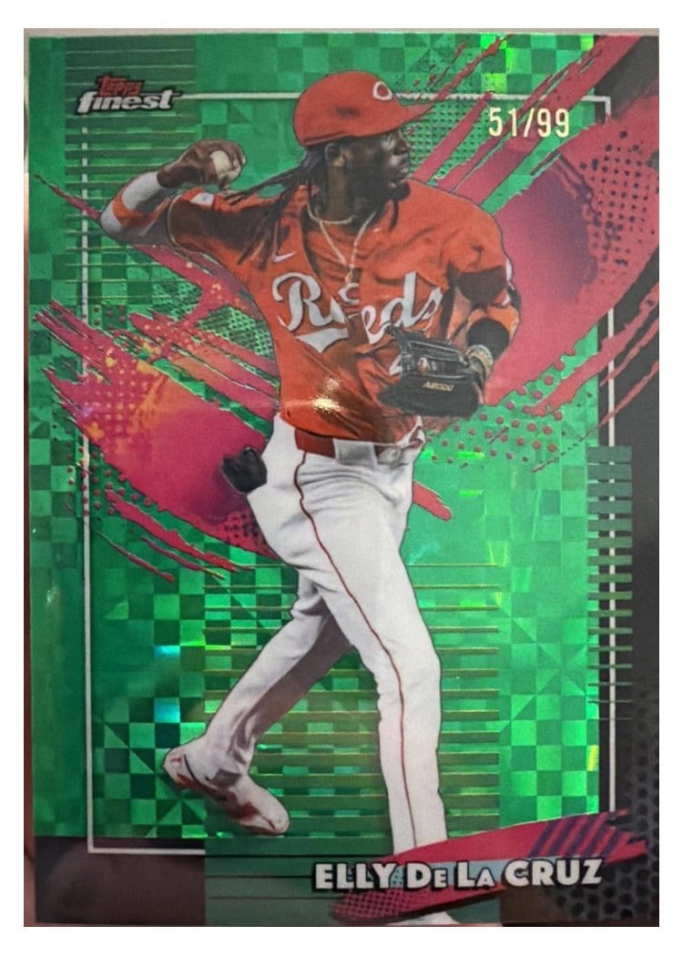 2026 Topps Finest Elly De La Cruz #273 card