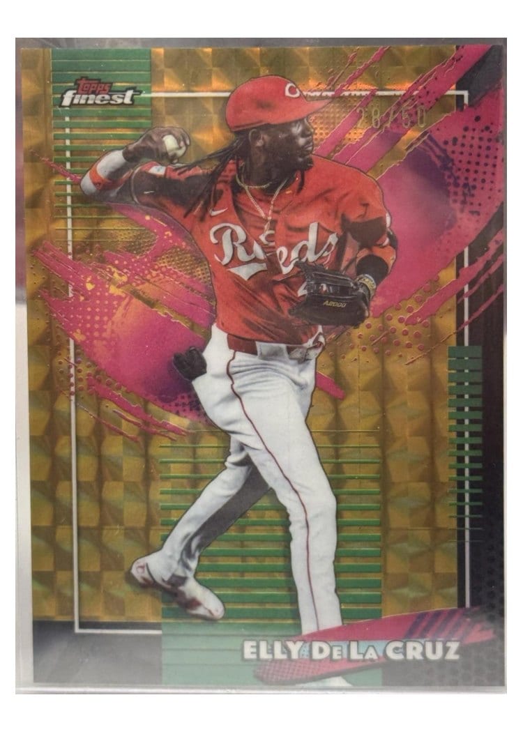2026 Topps Finest Elly De La Cruz #273 card