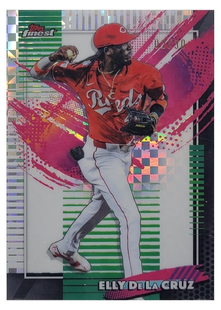 2026 Topps Finest Elly De La Cruz #273 card