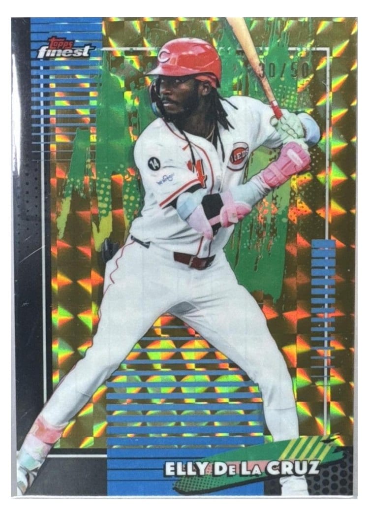 2026 Topps Finest Elly De La Cruz #69 card