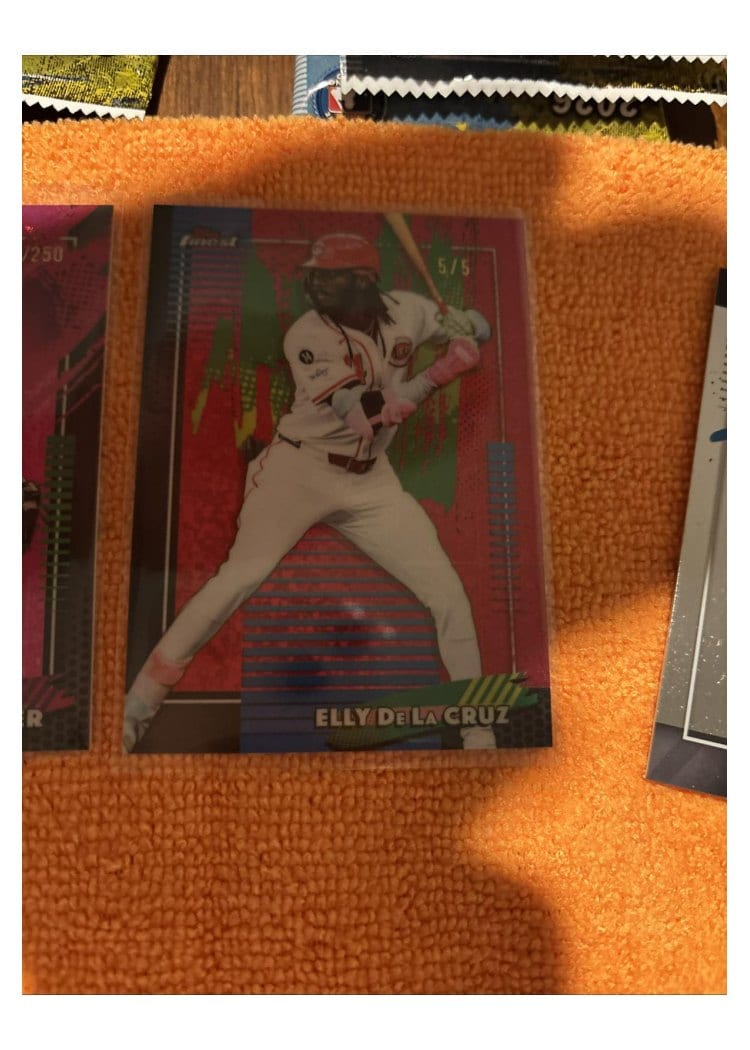 2026 Topps Finest Elly De La Cruz #69 card