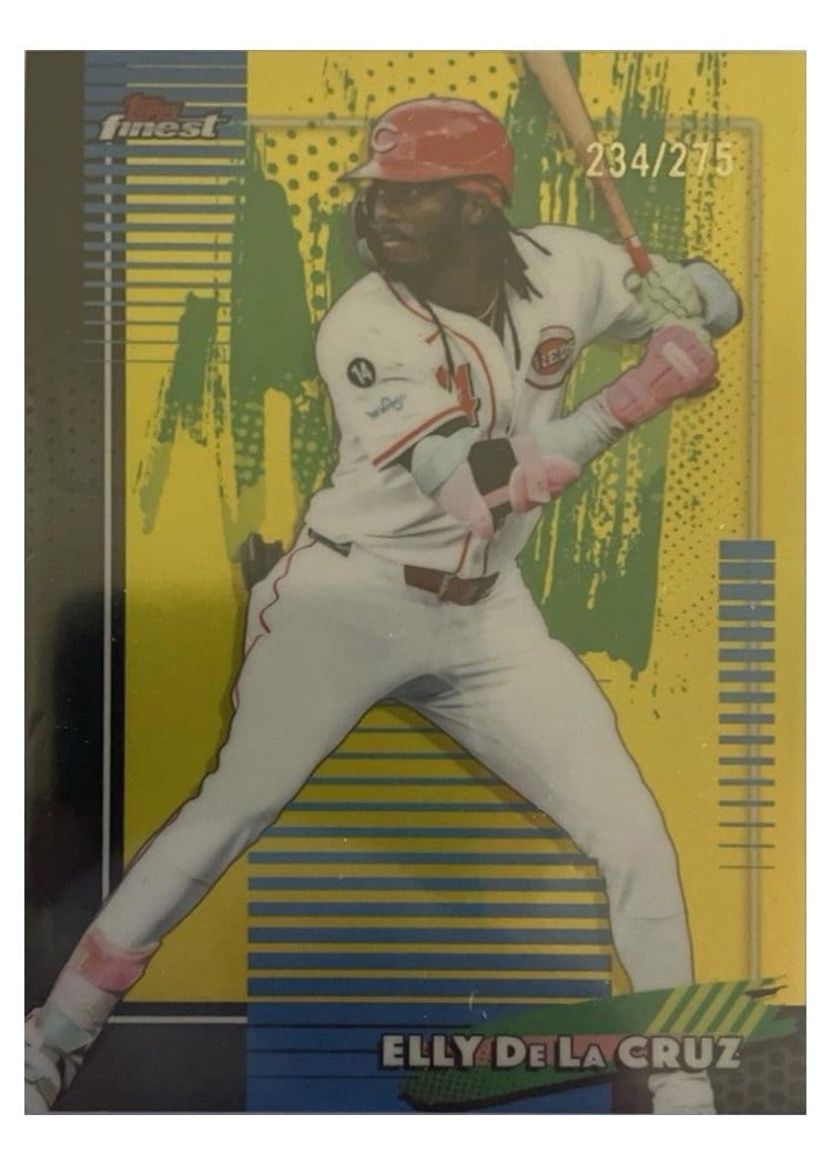 2026 Topps Finest Elly De La Cruz #69 card