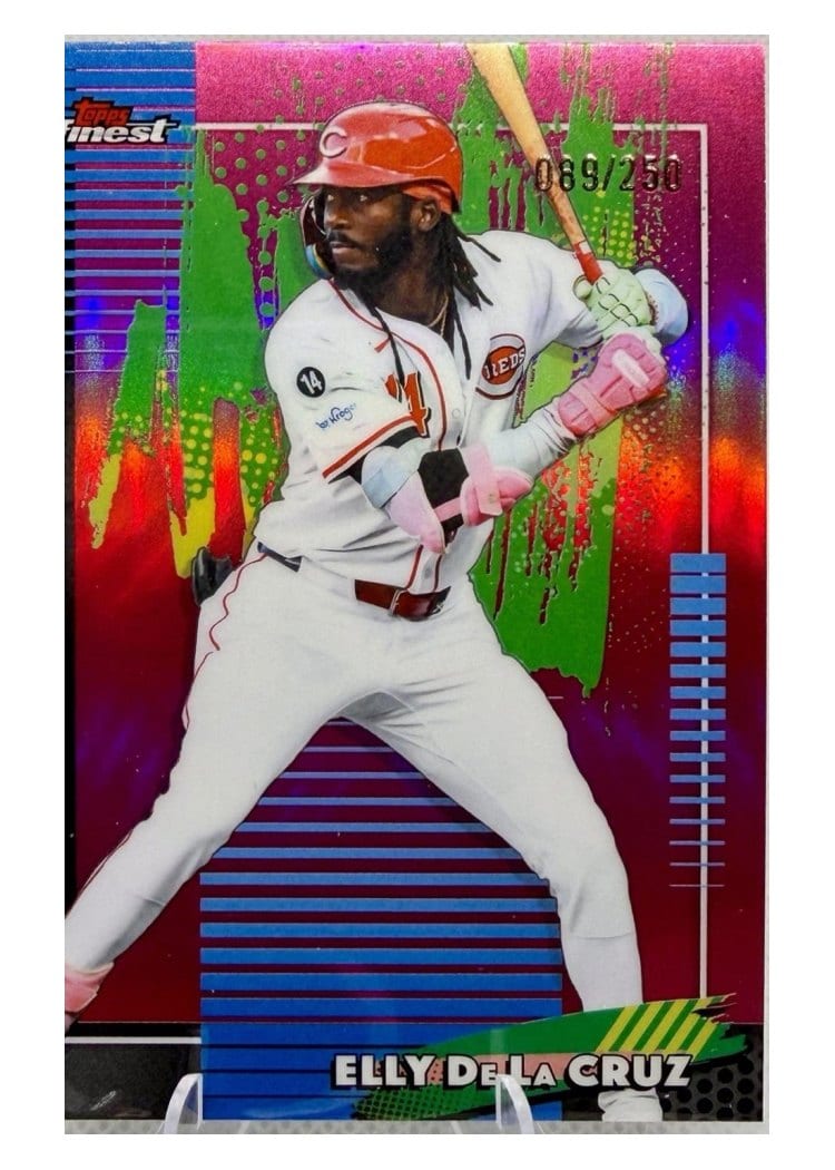 2026 Topps Finest Elly De La Cruz #69 card