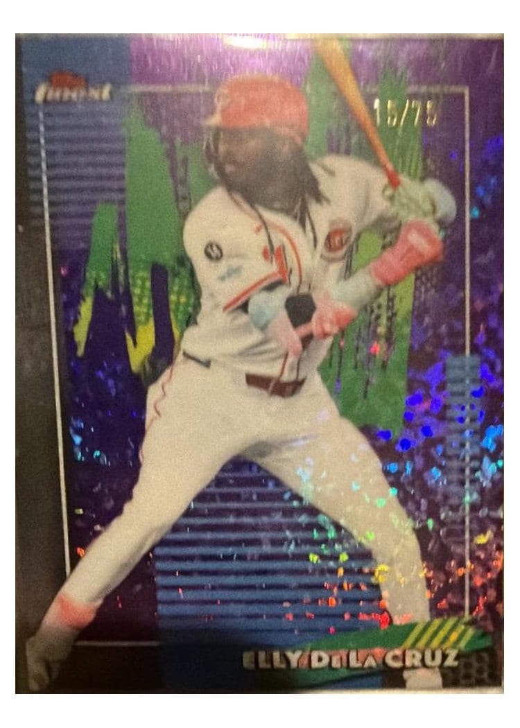 2026 Topps Finest Elly De La Cruz #69 card