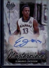 2023-24 Bowman University Best Bowman Masterpieces Autographs Elmarko Jackson #BMA-EJ card