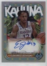 2023-24 Bowman University Chrome The Big Kahuna Autographs Elmarko Jackson #BKA-EJ card