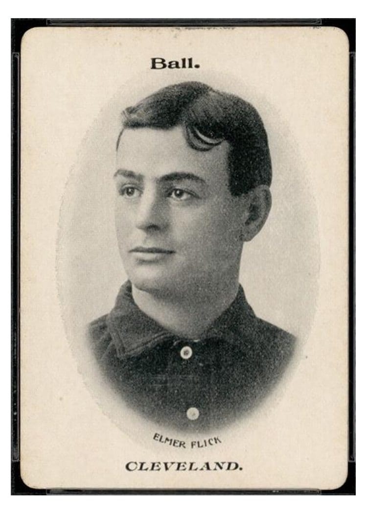 1906 Fan Craze AL Elmer Flick card