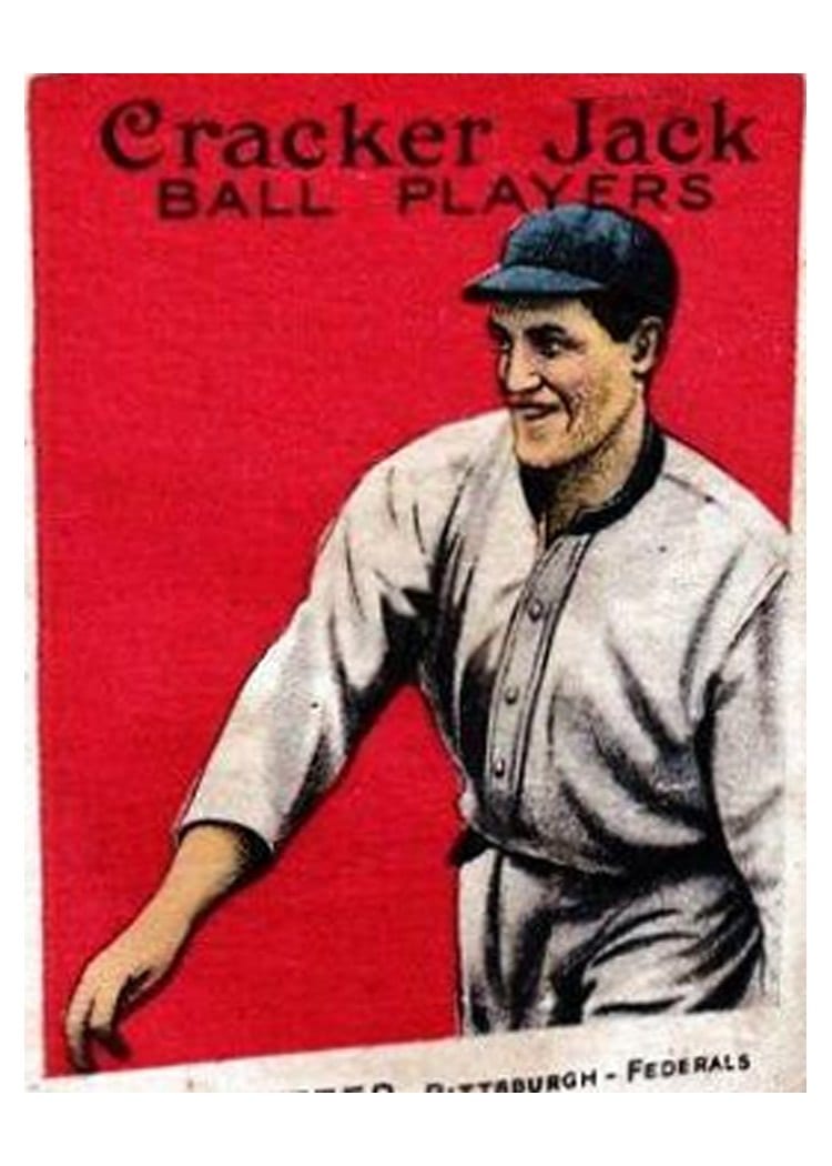 1915 Cracker Jack Elmer Knetzer #84 card
