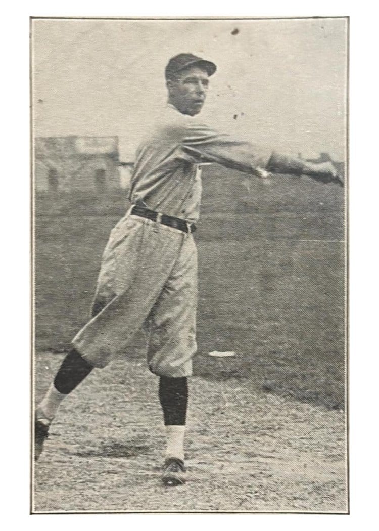 1922 E121 American Caramel Series of 120 Elmer Miller card