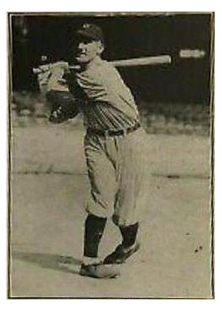 1922 E121 American Caramel Series of 120 Elmer Smith card