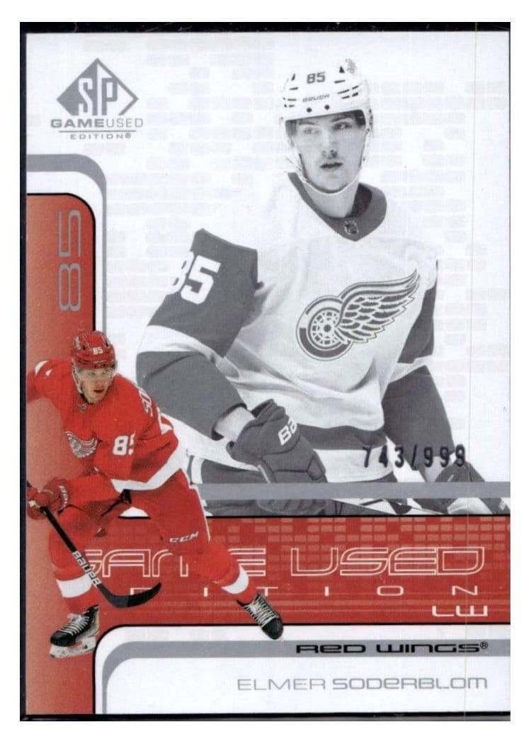 2022-23 SP Game Used 2001-02 Retro - Rookies Elmer Soderblom #R-48 card