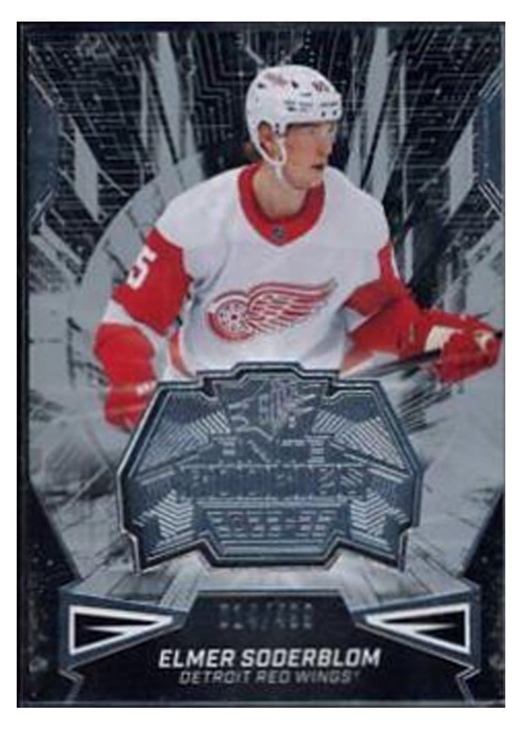2022-23 SPx Finite Rookies Elmer Soderblom #F-11 card