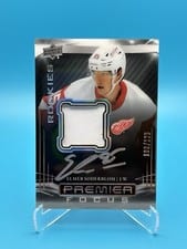 2022-23 Upper Deck Premier Premier Focus Rookies Autograph Patch Elmer Soderblom #PFPR-ES card