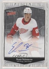 2022-23 Upper Deck Ultimate Collection 1999-00 Ultimate Victory Retro Autographs Elmer Soderblom #UVA-ES card