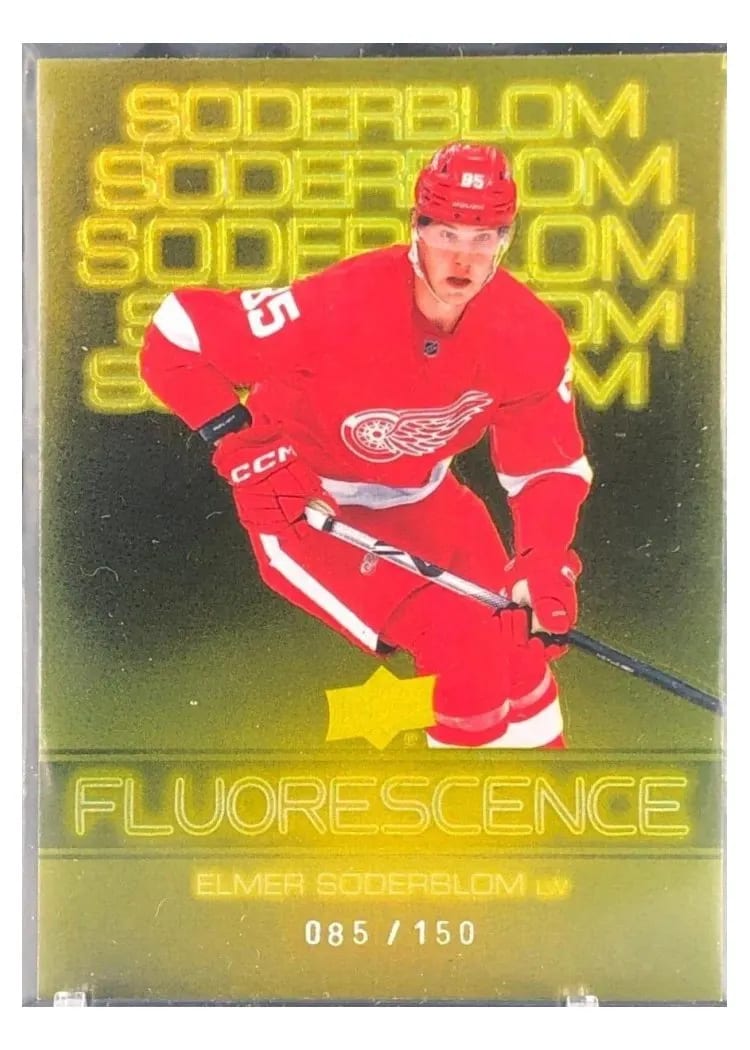 2022 Upper Deck Fluorescence Elmer Soderblom #F-1 card