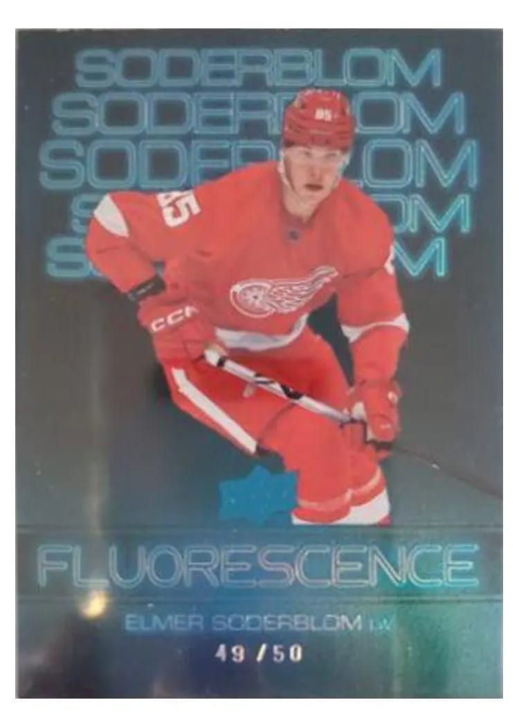 2022 Upper Deck Fluorescence Elmer Soderblom #F-1 card