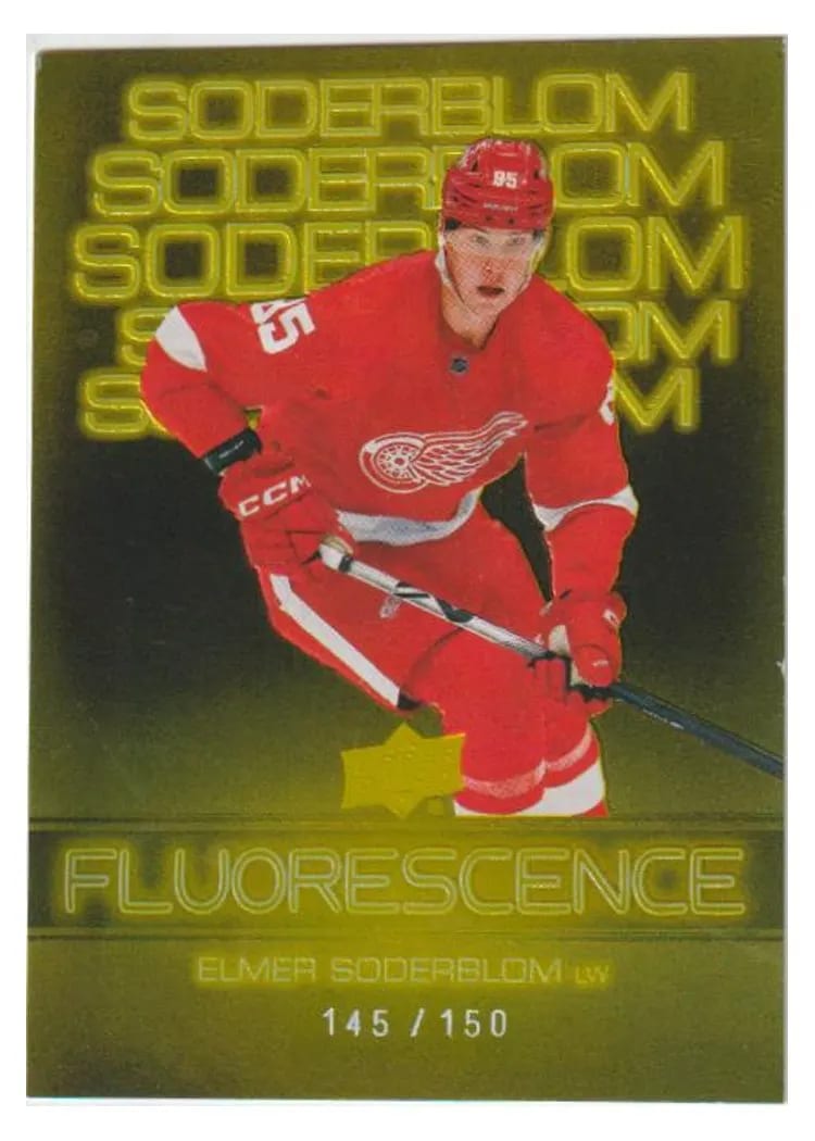 2022 Upper Deck Fluorescence Elmer Soderblom #F-1 card