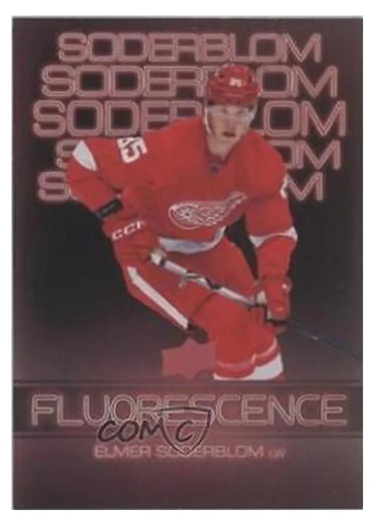 2022 Upper Deck Fluorescence Elmer Soderblom #F-1 card