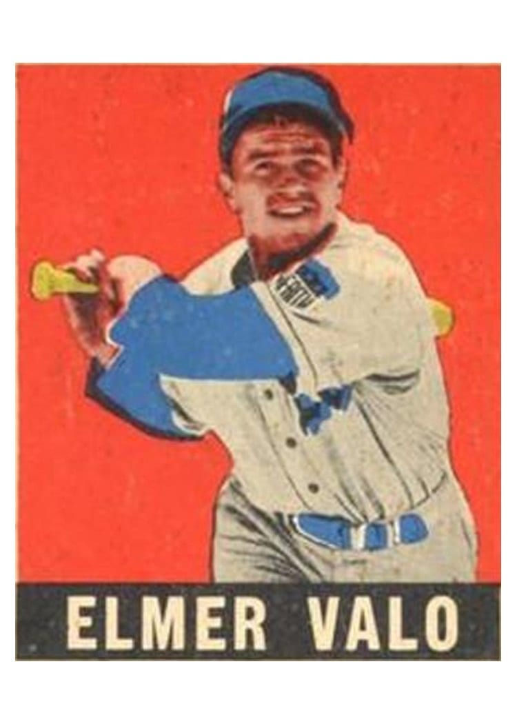 1948 Leaf Elmer Valo #29 card