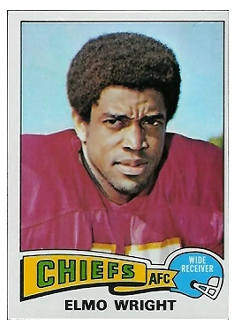 1975 Topps Elmo Wright #513 card
