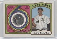 Eloy Jimenez 2021 Topps Heritage 1972 Mint Nickel card