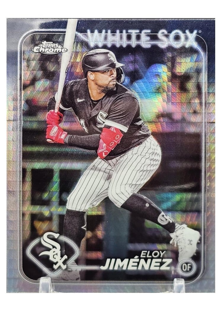 2024 Topps Chrome Base Set Eloy Jiménez #125 card