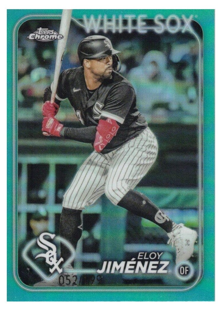 2024 Topps Chrome Base Set Eloy Jiménez #125 card