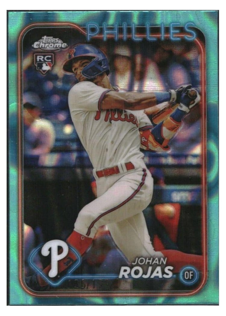 2024 Topps Chrome Base Set Eloy Jiménez #125 card