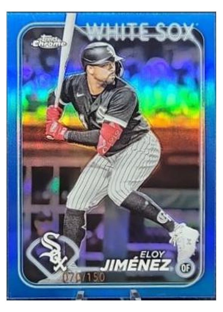2024 Topps Chrome Base Set Eloy Jiménez #125 card