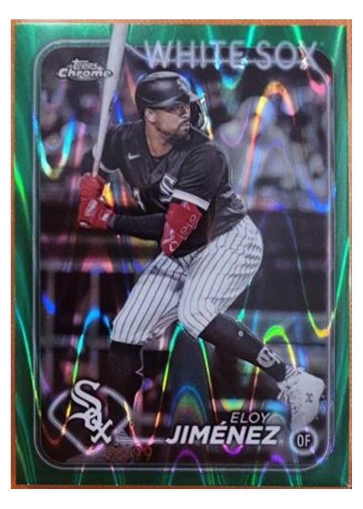2024 Topps Chrome Base Set Eloy Jiménez #125 card