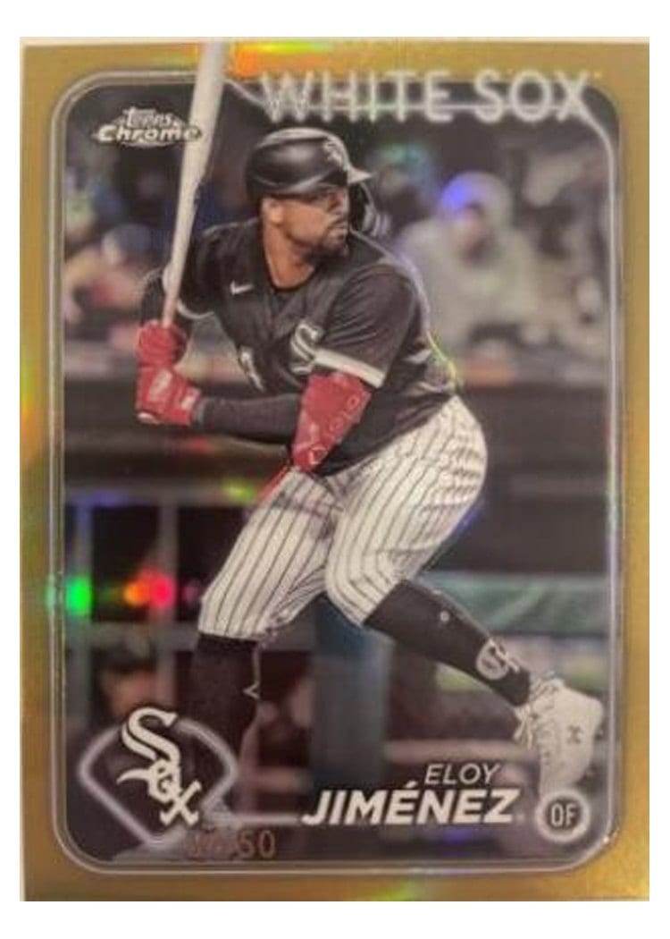2024 Topps Chrome Base Set Eloy Jiménez #125 card