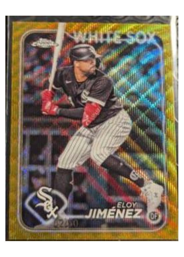 2024 Topps Chrome Base Set Eloy Jiménez #125 card