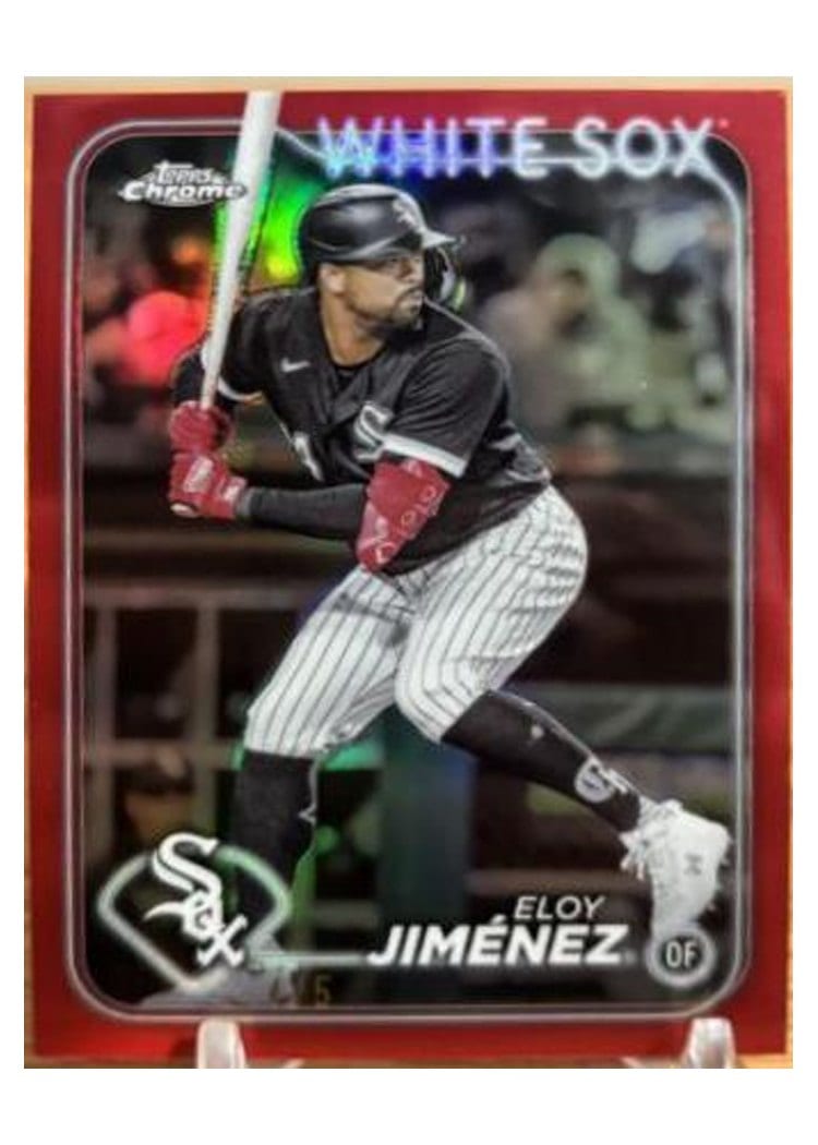 2024 Topps Chrome Base Set Eloy Jiménez #125 card