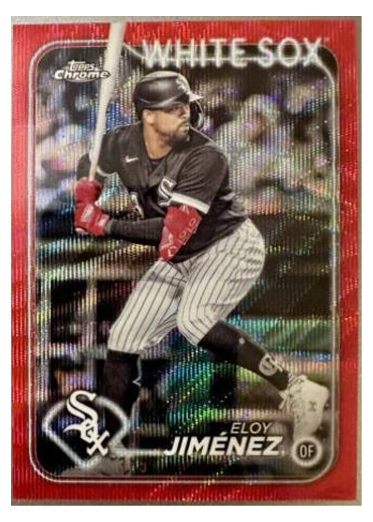 2024 Topps Chrome Base Set Eloy Jiménez #125 card