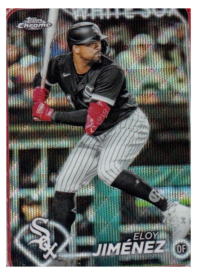 2024 Topps Chrome Base Set Eloy Jiménez #125 card