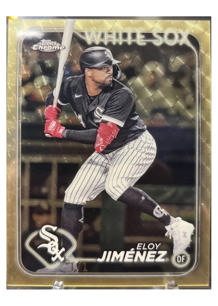 2024 Topps Chrome Base Set Eloy Jiménez #125 card