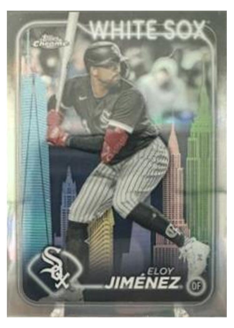 2024 Topps Chrome Base Set Eloy Jiménez #125 card