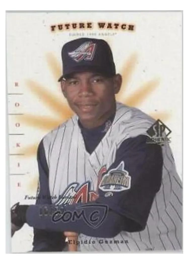 2001 SP Authentic Elpidio Guzman #101 card