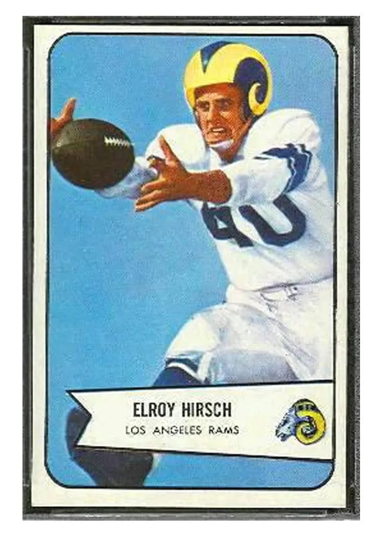 1954 Bowman Elroy Hirsch #32