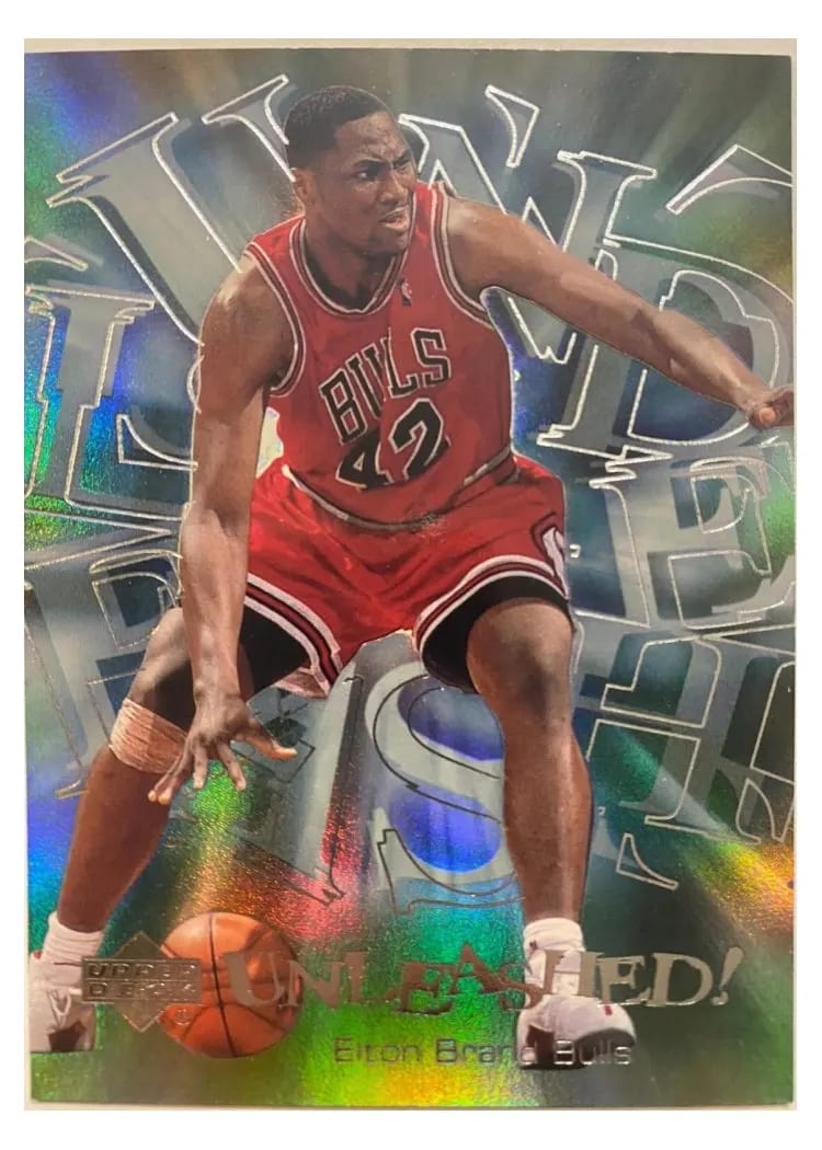 2000 Upper Deck Unleashed Elton Brand #U7 card