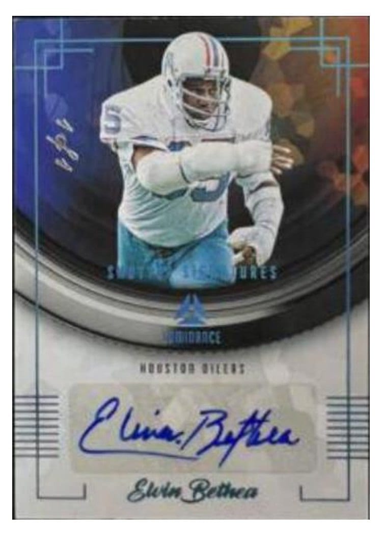 2022 Panini Luminance Shutter Signatures Elvin Bethea #SHU-EBE card
