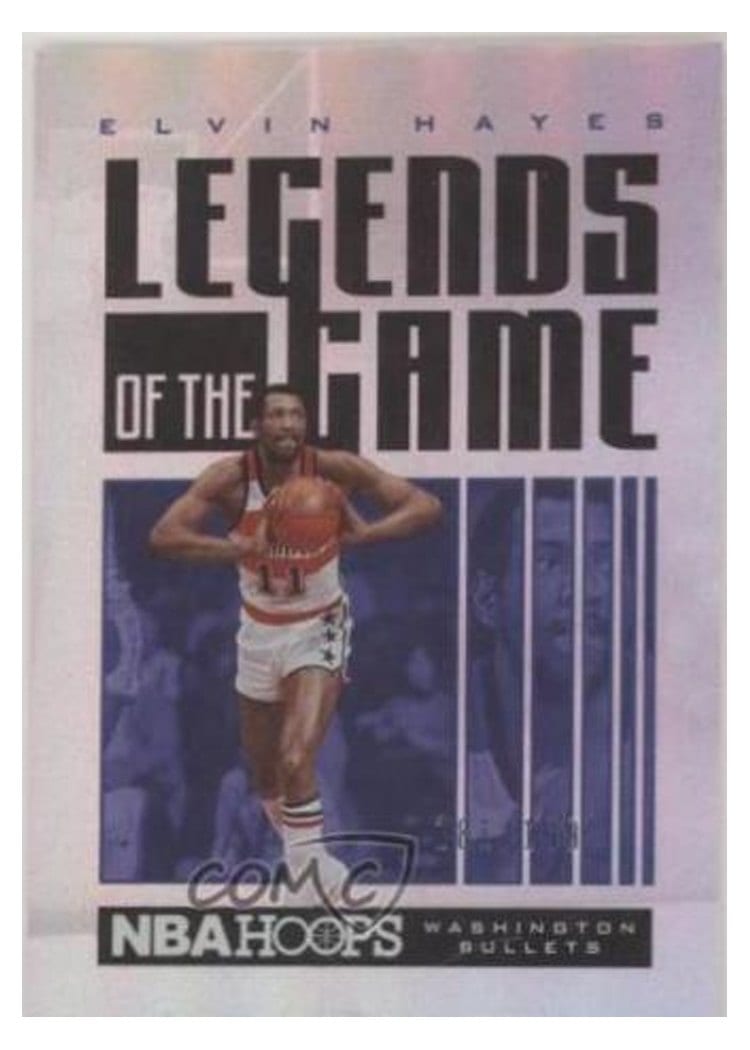 2020-21 Hoops Legends of the Game Elvin Hayes #74 card