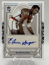 2023-24 Topps Royalty Court Circular Autographs Elvin Hayes #CCA-EH card