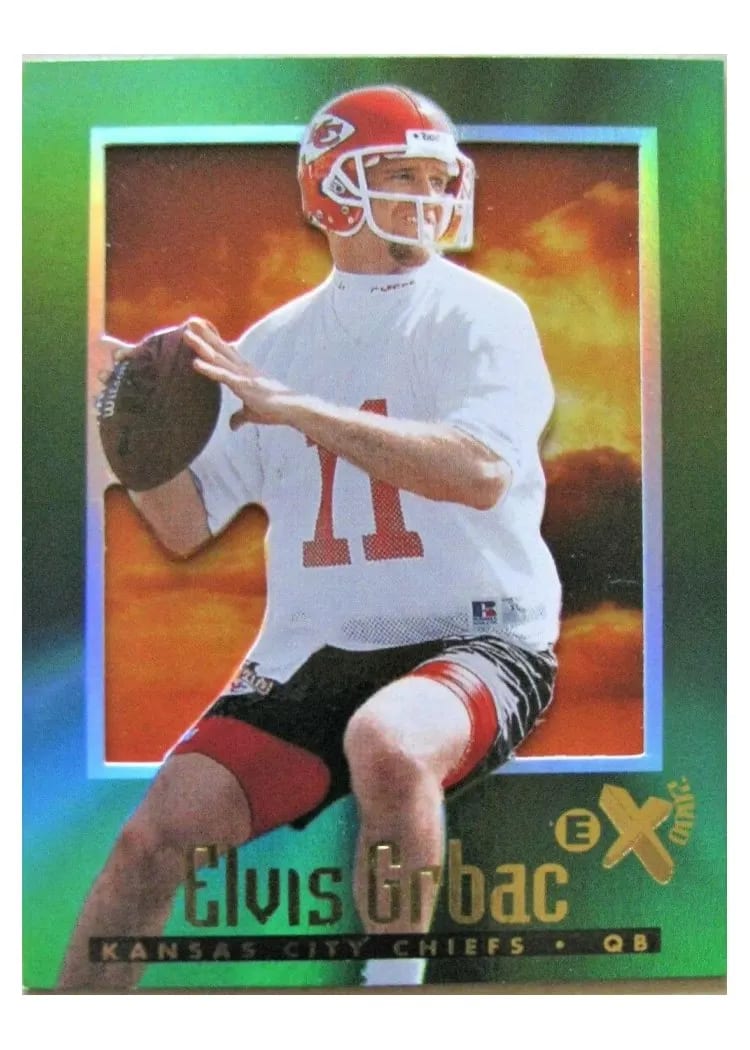 1997 Skybox E X2000 Elvis Grbac #46 card