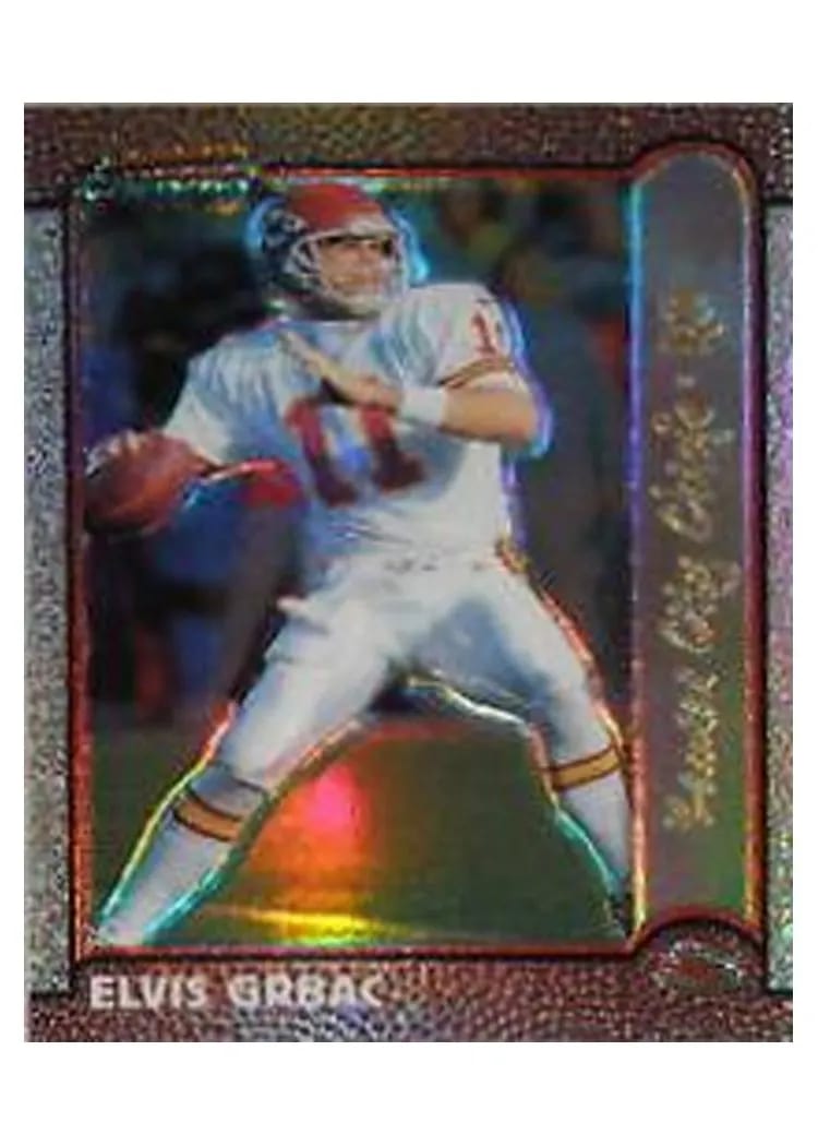 1999 Bowman Chrome Elvis Grbac #16 card