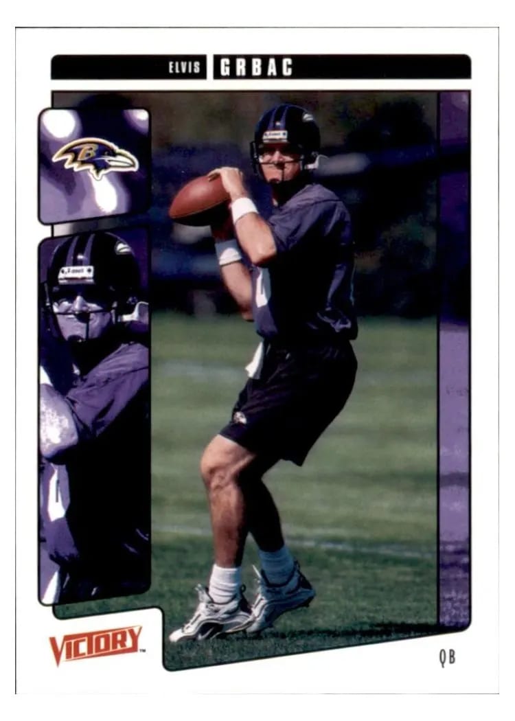 2001 Upper Deck Victory Elvis Grbac #32 card