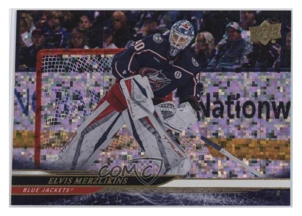2024-25 Upper Deck Base Set Elvis Merzlikins #537 card