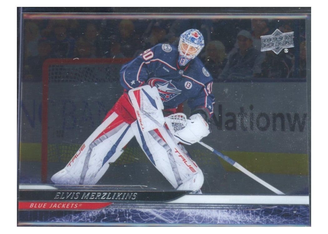 2024-25 Upper Deck Base Set Elvis Merzlikins #537 card