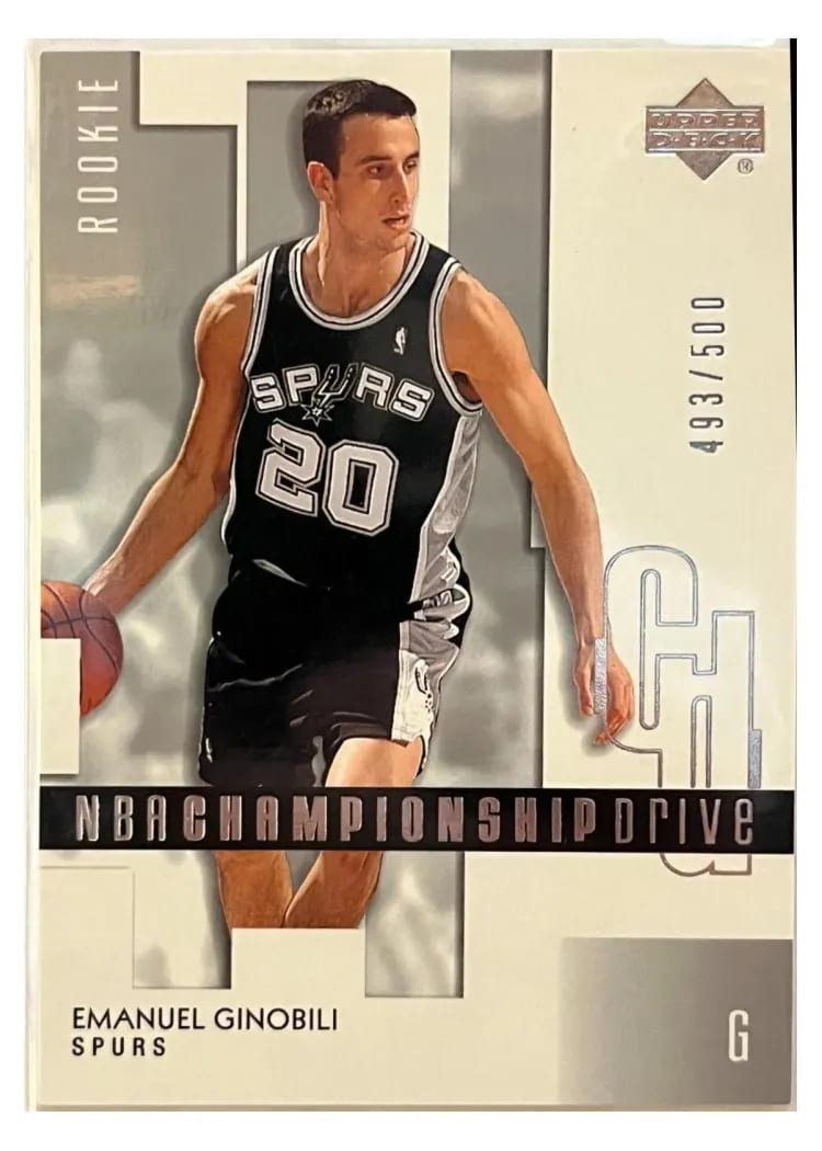 2002 Upper Deck Championship Drive Emanuel Ginobili #131 card